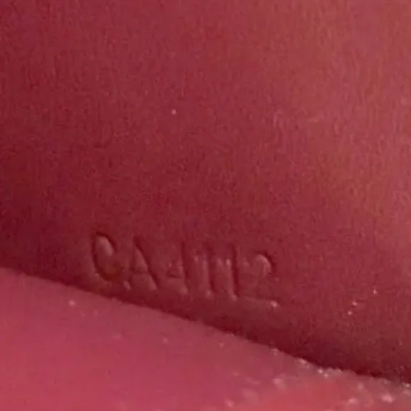 Louis VUITTON Vernis Red Zippy Zip Around Wallet. Vintage. - Picture 4 of 9